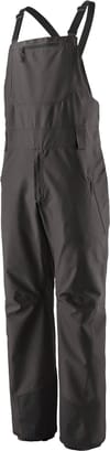 M's Powder Town Bibs - Reg Black + Patagonia