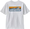 Patagonia + M's Boardshort Logo Pocket Responsibili-Tee Fiber White - 3