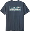 Patagonia + M's Boardshort Logo Pocket Responsibili-Tee Summit Blue - 3