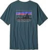Patagonia + M's '73 Skyline T-Shirt Summit Blue - 3