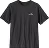 Patagonia + M's Fitz Roy Foothills T-Shirt Ink Black