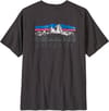 Patagonia + M's Fitz Roy Foothills T-Shirt Ink Black - 3