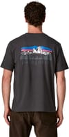 Patagonia + M's Fitz Roy Foothills T-Shirt Ink Black - 5
