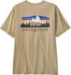 Patagonia + M's Fitz Roy Foothills T-Shirt Weathered Stone - 3