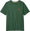 Patagonia + M's Cloud Crag T-Shirt Canopy Green