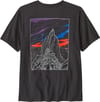 Patagonia + M's Cloud Crag T-Shirt Ink Black - 3