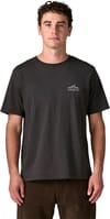 Patagonia + M's Cloud Crag T-Shirt Ink Black - 4