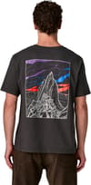 Patagonia + M's Cloud Crag T-Shirt Ink Black - 5