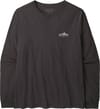 Patagonia + M's L/S Fitz Roy Foothills T-Shirt Ink Black