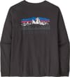 Patagonia + M's L/S Fitz Roy Foothills T-Shirt Ink Black - 3