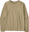 M's L/S Fitz Roy Foothills T-Shirt Weathered Stone + Patagonia