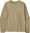 Patagonia + M's L/S Fitz Roy Foothills T-Shirt Weathered Stone