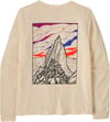 Patagonia + M's L/S Cloud Crag T-Shirt Undyed Natural - 3