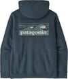 Patagonia + M's Boardshort Logo Uprisal Hoody Summit Blue - 3