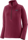 W's R1 Air Zip Neck Berry Fig + Patagonia