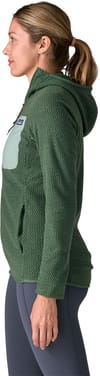 Patagonia + W's R1 Air Full-Zip Hoody Canopy Green - 4