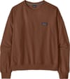 W's Daily Crew Berm Brown + Patagonia