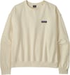 W's Daily Crew Wool White + Patagonia