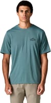 Patagonia + M's Cap Cool Daily Shirt - Cloud Crag Blue Sage Light Blue Sage X-Dye