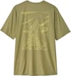 Patagonia + M's Cap Cool Daily Shirt - Cloud Crag Gumtree Green Light X-Dye - 3