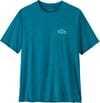 Patagonia + M's Cap Cool Daily Shirt - Cloud Crag Glacial Blue Light X-Dye
