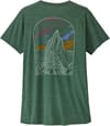 W's Cap Cool Daily Shirt - Cloud Crag Canopy Green Light X-Dye + Patagonia