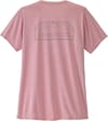 Patagonia + W's Cap Cool Daily Shirt - P-6 Cosmos Fuzzy Mauve Light X-Dye - 3