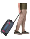Patagonia + Black Hole Wheeled Duffel 40L Smolder Blue w/Amanita Red - 3