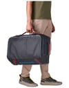 Patagonia + Black Hole Wheeled Duffel 40L Smolder Blue w/Amanita Red - 5