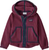 Baby Retro Pile Jkt Berry Fig + Patagonia