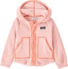 Baby Retro Pile Jkt Pink Frost + Patagonia