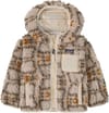 Baby Retro-X Hoody Natural w/Sunlit Pink + Patagonia