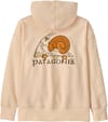 Patagonia + K's Hoody Sweatshirt Nature's Pace Natural