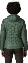 Patagonia + W's Micro Puff Hoody Canopy Green - 3