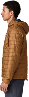 Patagonia + M's Nano Puff Hoody Deer Brown - 4