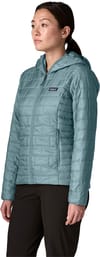 Patagonia + W's Nano Puff Hoody Blue Sage - 4