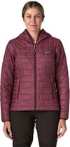 Patagonia + W's Nano Puff Hoody Berry Fig