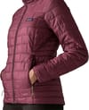 Patagonia + W's Nano Puff Hoody Berry Fig - 6