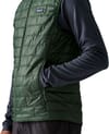 Patagonia + M's Nano Puff Vest Treeline Green - 4