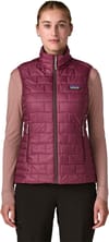 Patagonia + W's Nano Puff Vest Berry Fig