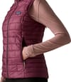 Patagonia + W's Nano Puff Vest Berry Fig - 4