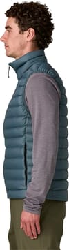 Patagonia + M's Down Sweater Vest Summit Blue - 4