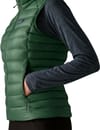 Patagonia + W's Down Sweater Vest Canopy Green - 5