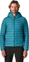 Patagonia + M's Down Sweater Hoody Glacial Blue