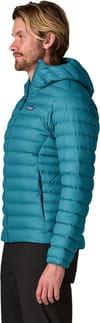Patagonia + M's Down Sweater Hoody Glacial Blue - 4