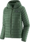 W's Down Sweater Hoody Canopy Green + Patagonia