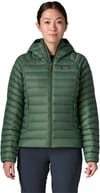 Patagonia + W's Down Sweater Hoody Canopy Green