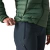 Patagonia + W's Down Sweater Hoody Canopy Green - 6