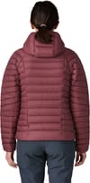 Patagonia + W's Down Sweater Hoody Dark Ruby - 3