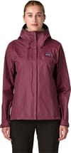 Patagonia + W's Torrentshell 3L Rain Jkt Berry Fig